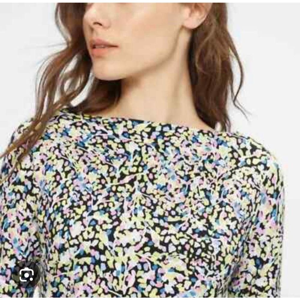 TED BAKER Normma Half Sleeve Fleck Tee M Multi-color - Picture 4 of 8